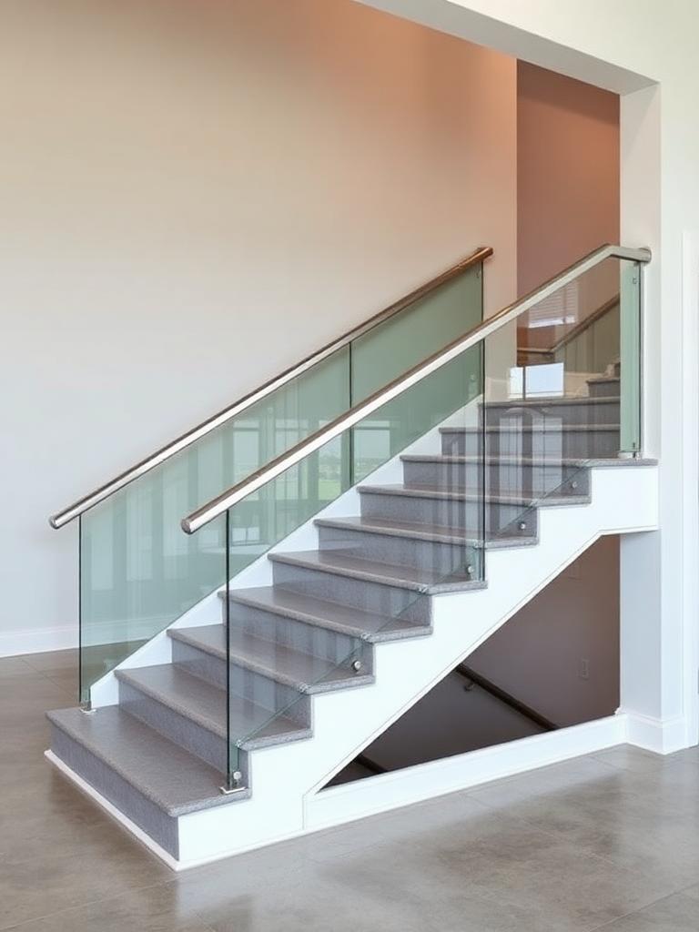 Interior Glass Railings and Guards detail